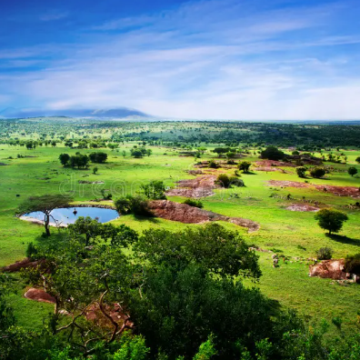 panoramic views of tanzania